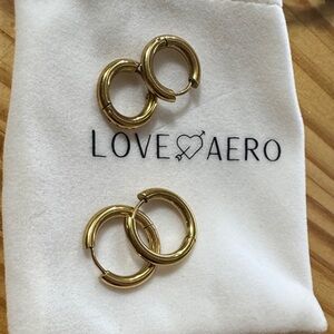 Gold Hoop Earrings